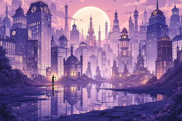 《镜面城的守夜人》是烧脑神作还是故弄玄虚？ - 漫次元动漫官网动漫封面